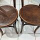 Suite de 4 chaises bistrot Mundus Joseph Hoffmann Austria Bielitz années 1908