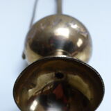 Ewer in gilded brass fully chiseled 19°