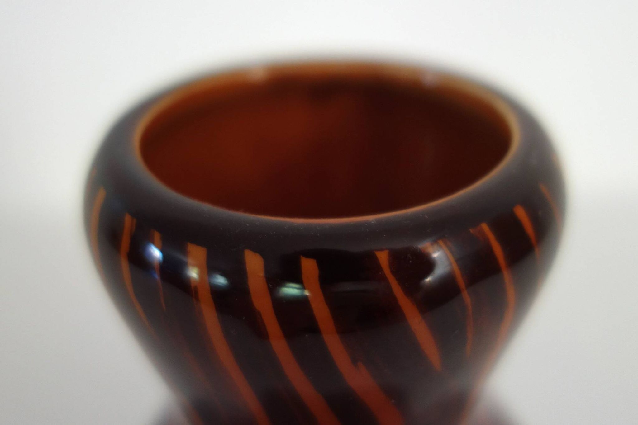 Vase Domino Sarreguemines années 50/60