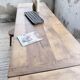 Solid oak farmhouse table with extensions (190-280cm) 1950