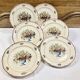 6 old dessert plates Floralia Villeroy & Boch model
