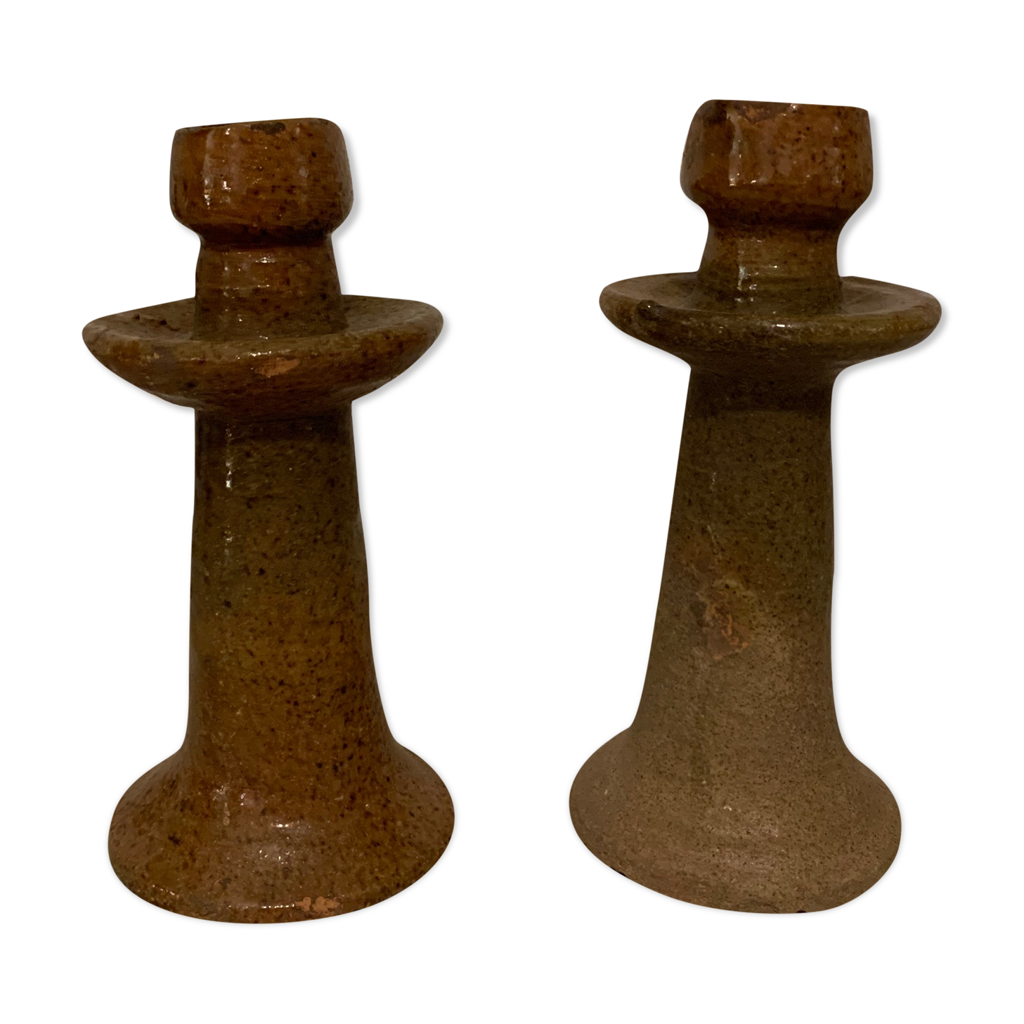 Pair of tamegroute candle holders