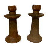 Pair of tamegroute candle holders