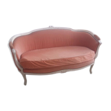 Louis XVI-style basket sofa