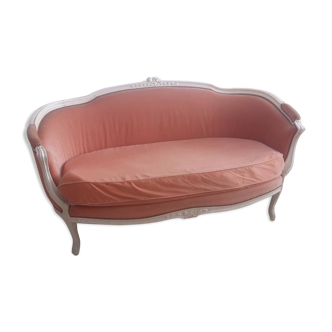Louis XVI-style basket sofa