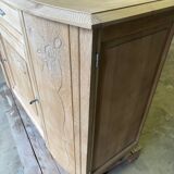 Raw wood buffet