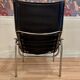 Paire de fauteuils relax inclinable cuir noir design "Hans Eichenberger" 19