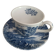 cup and its saucer English blue earthenware | Ridgway Staffordshire