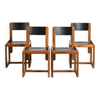 Suite de 4 Chaises par André Sornay, circa 1960
