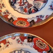 12 plates model "Canton" B and F