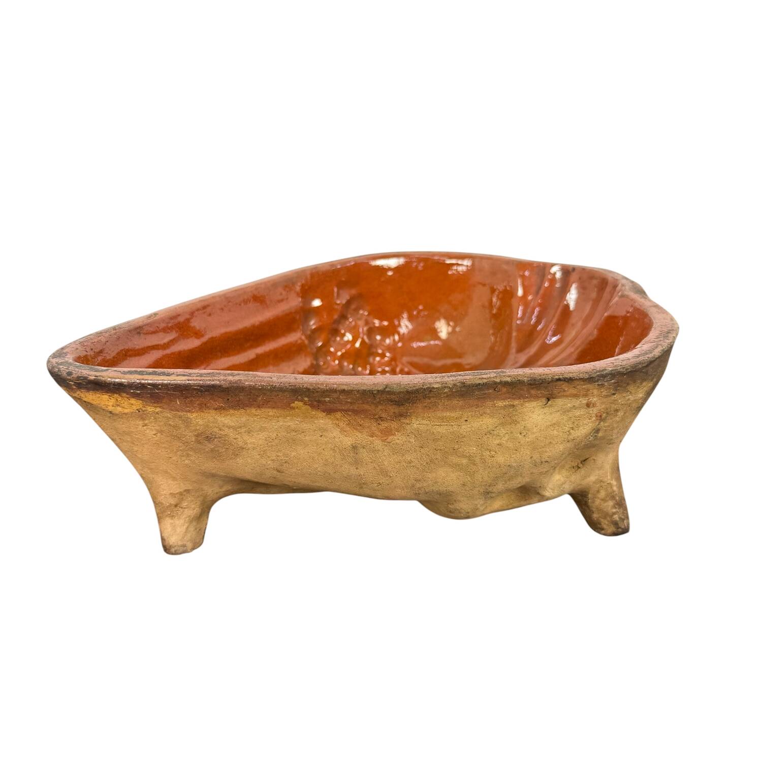 Antique French Terracotta Pâté Mold