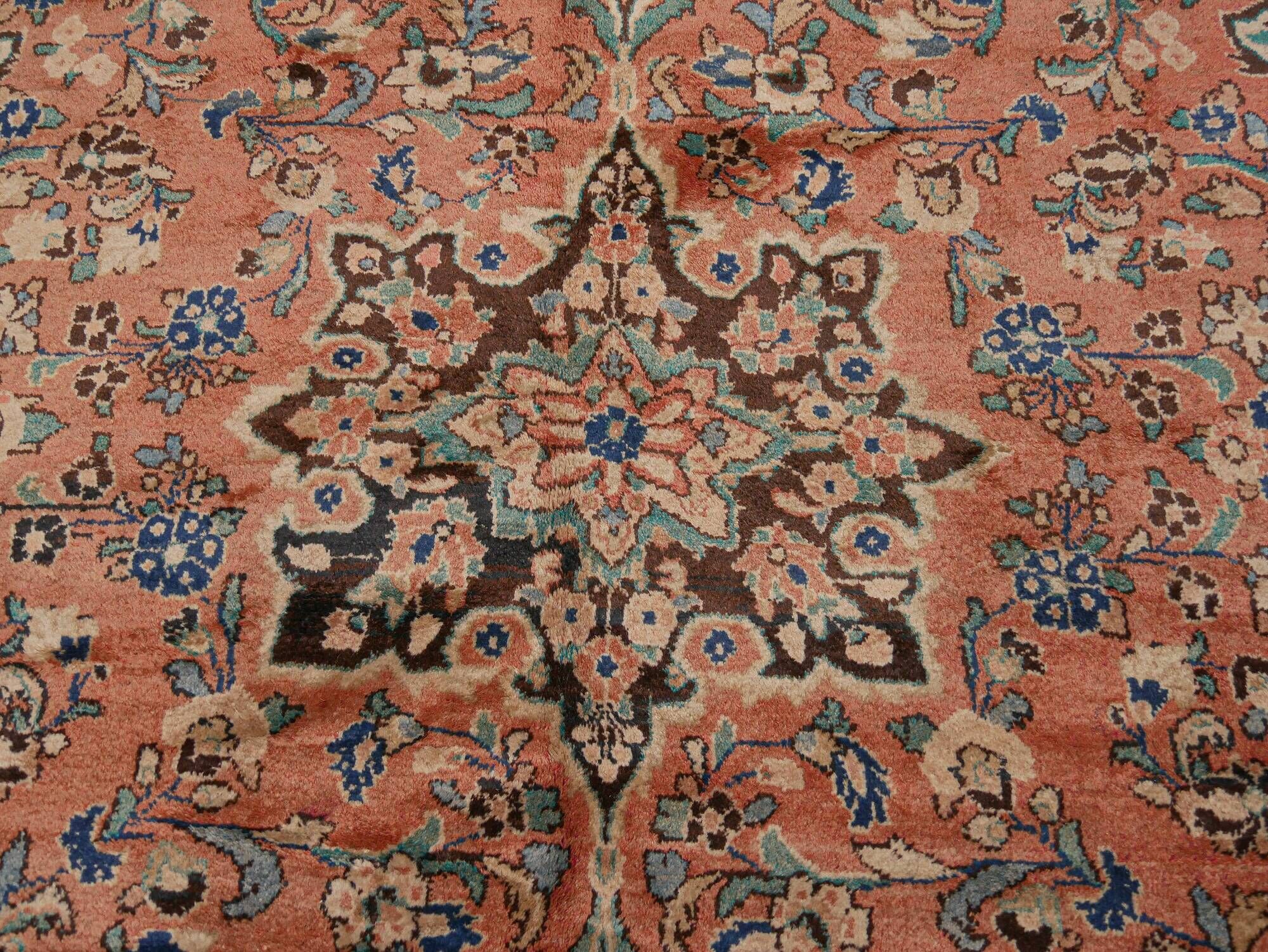 Sarouk handmade Persian oriental rug 307 x 205 cm
