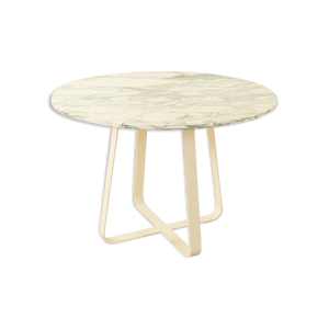 table à manger en marbre, ø 100 cm