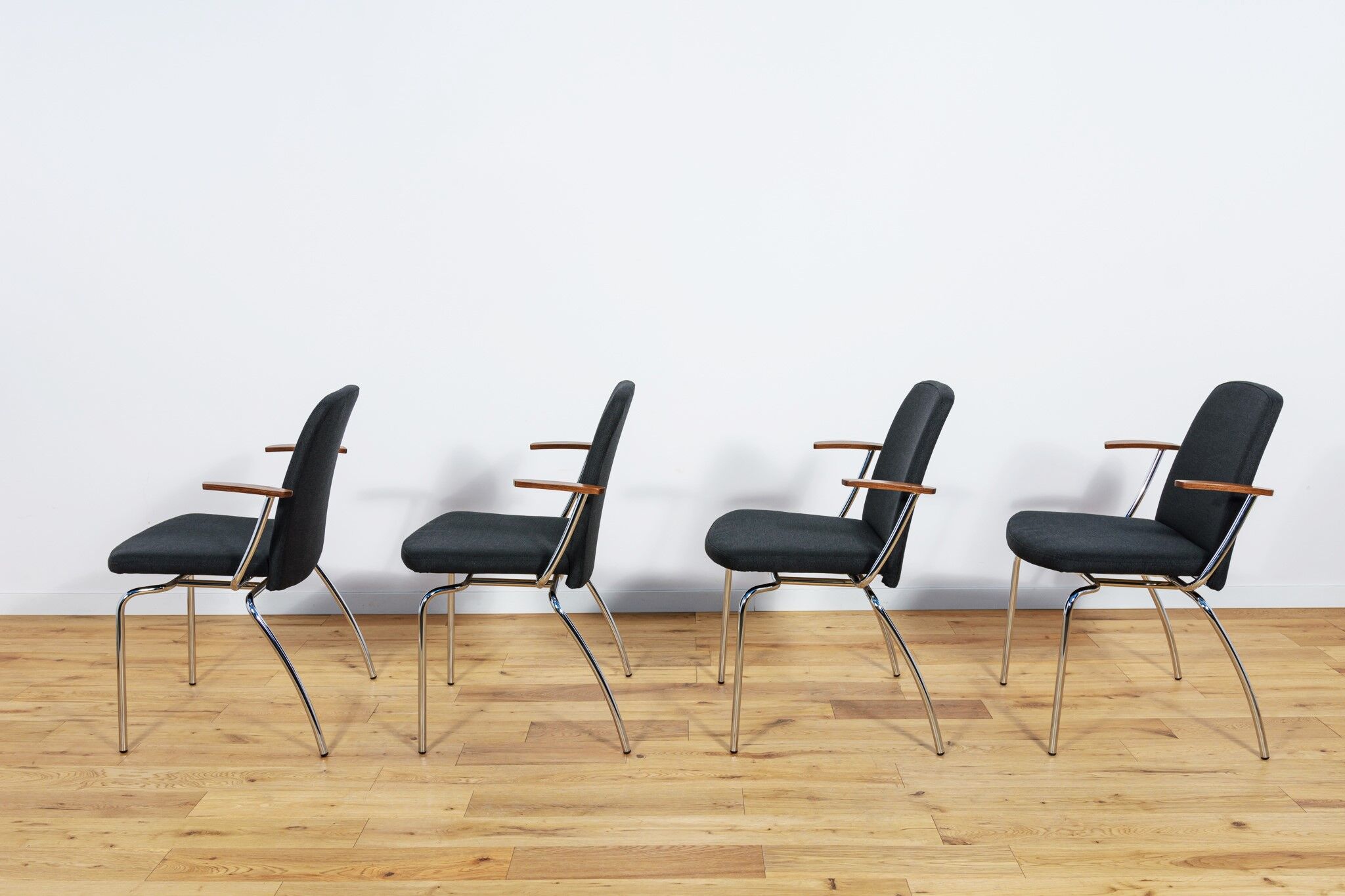 Danish Conference Armchairs, Cube Design, 2010s,  Set of 4