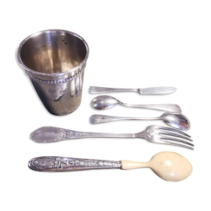 Timbale & couverts de baptêmes