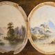 Watercolor paintings "Lucustrene Landscape" Edwin Earp (1851-1945)