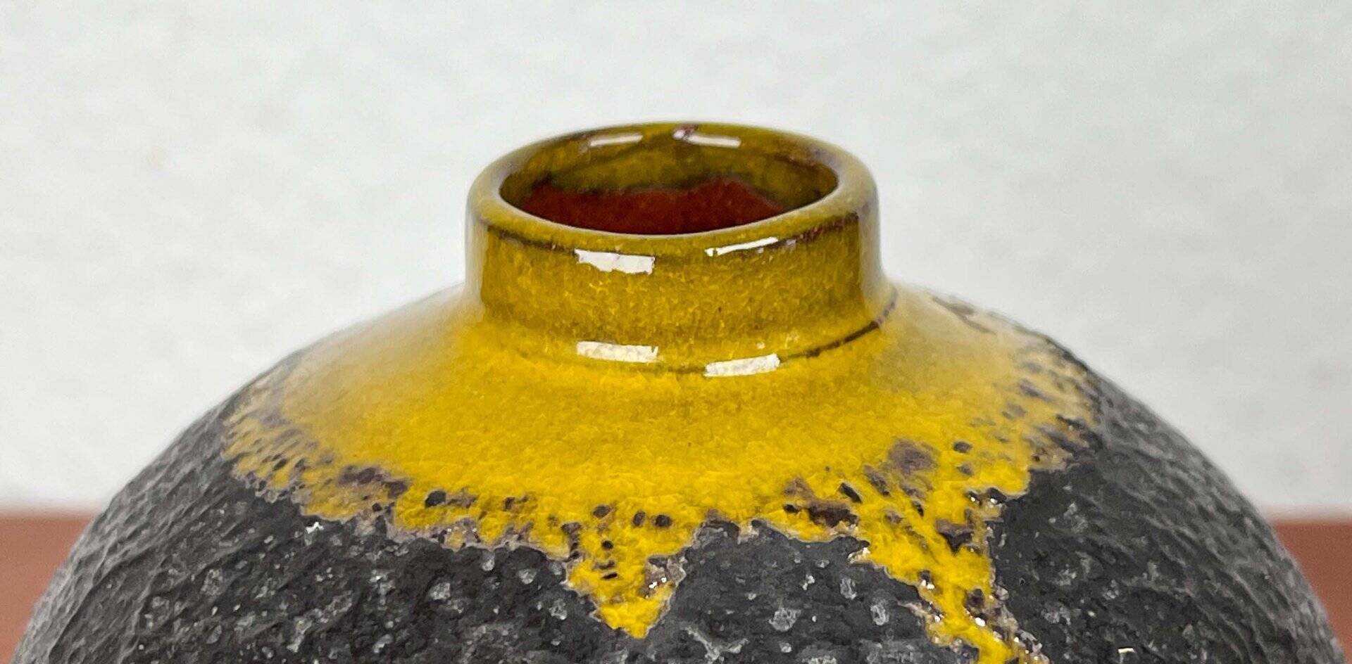 Mid-Century Modern German Studio Pottery Vase by Melitta Teubner, 1960s
