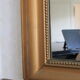 Mirror Louis Philipe matt gilded