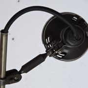 Lampe atelier Singer articulée de machine a coudre industrielle vers 1930