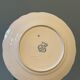 Set of 2 small plates XIXth Iron Earth Regency collection