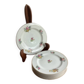 Lot de 6 assiettes à dessert Charles Ahrenfeldt Limoges