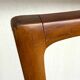 Lot de 5 chaises scandinaves vintage