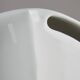 Perdomello 70 White Ceramic Hemisphere Lamp, 1970s