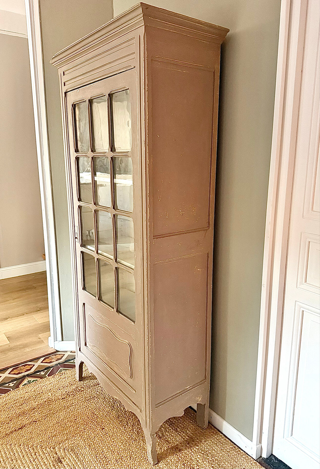 Antique Parisian display cabinet