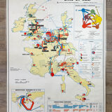 Vintage school map: agriculture in the EEC / industrial economy, mid-year 1979