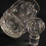 Large crystal perfume bottle by Baccarat, Malmaison model