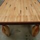 Dining table bowling lane