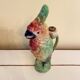 Vintage ceramic parrot pitcher