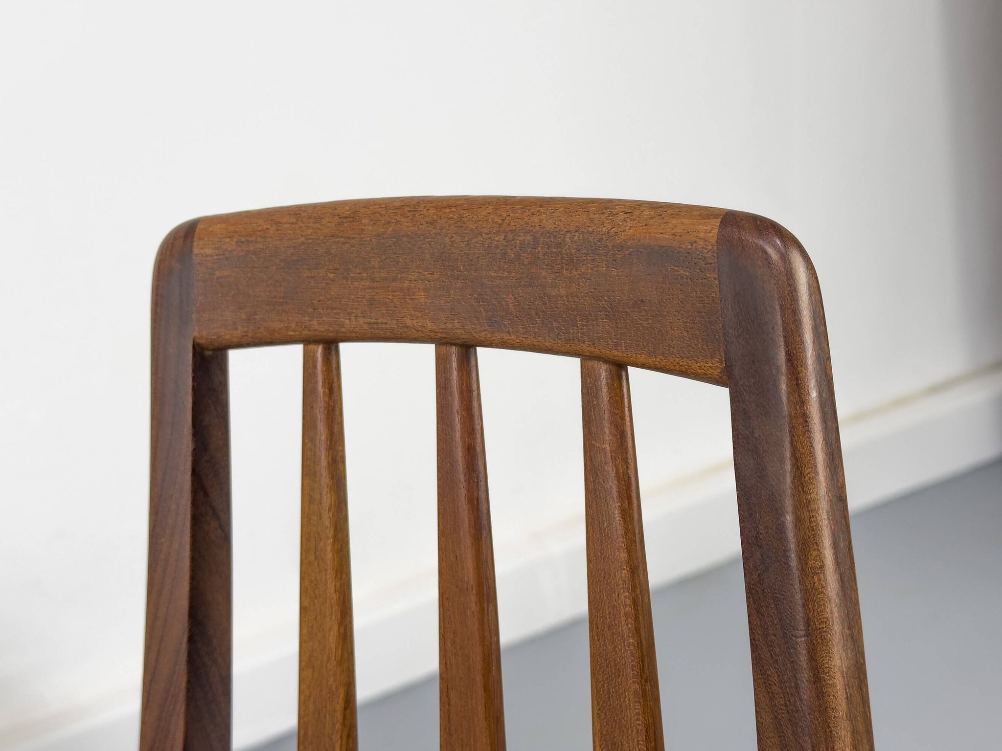 Chaises Eva en Teck par Niels Koefoed pour Koefoeds Hornslet, 1960s, Set de 6