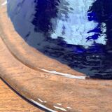 Mid-century Swedish glass bowl from Pukeberg Glass, 1960s.