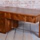 Art Deco Walnut Writing Desk from Up Závody, Czech, 1930s