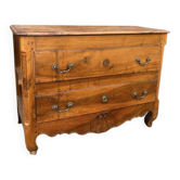 Commode en noyer, fin XVIII - début XIX