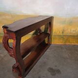 Large mahogany dining console