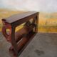 Large mahogany dining console