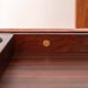 Supreme Executive Desk by Dyrlund, Danish Modern, attr. to Jensen & Valeur