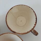 HB Quimper Teapot, Cups and Ramekin Set