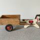 Pull-along toy, "SANTA'S WORKSHOPS", antique toy