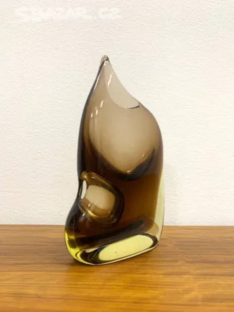 Retro Vase, Josef Cvrček & Miloslav Klinger, Somerso, 1970s, Czechoslovakia