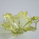 Jaroslav Taraba Art Glass Ashtray Bowl, Lednické Rovné Czechoslovakia