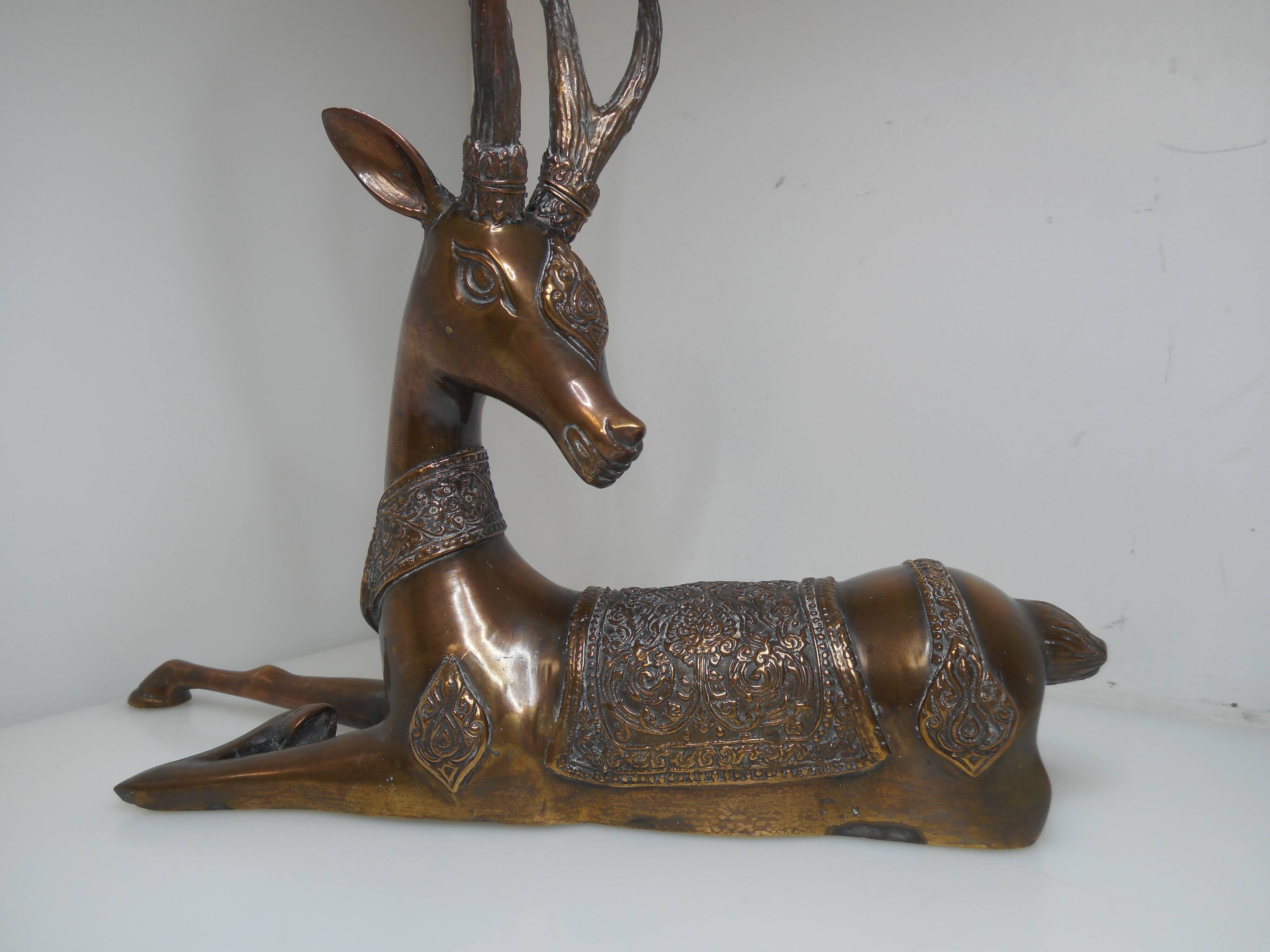 Bronze deer