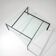 Glass and metal coffee table by Paolo Tilche for Arform, 1960s