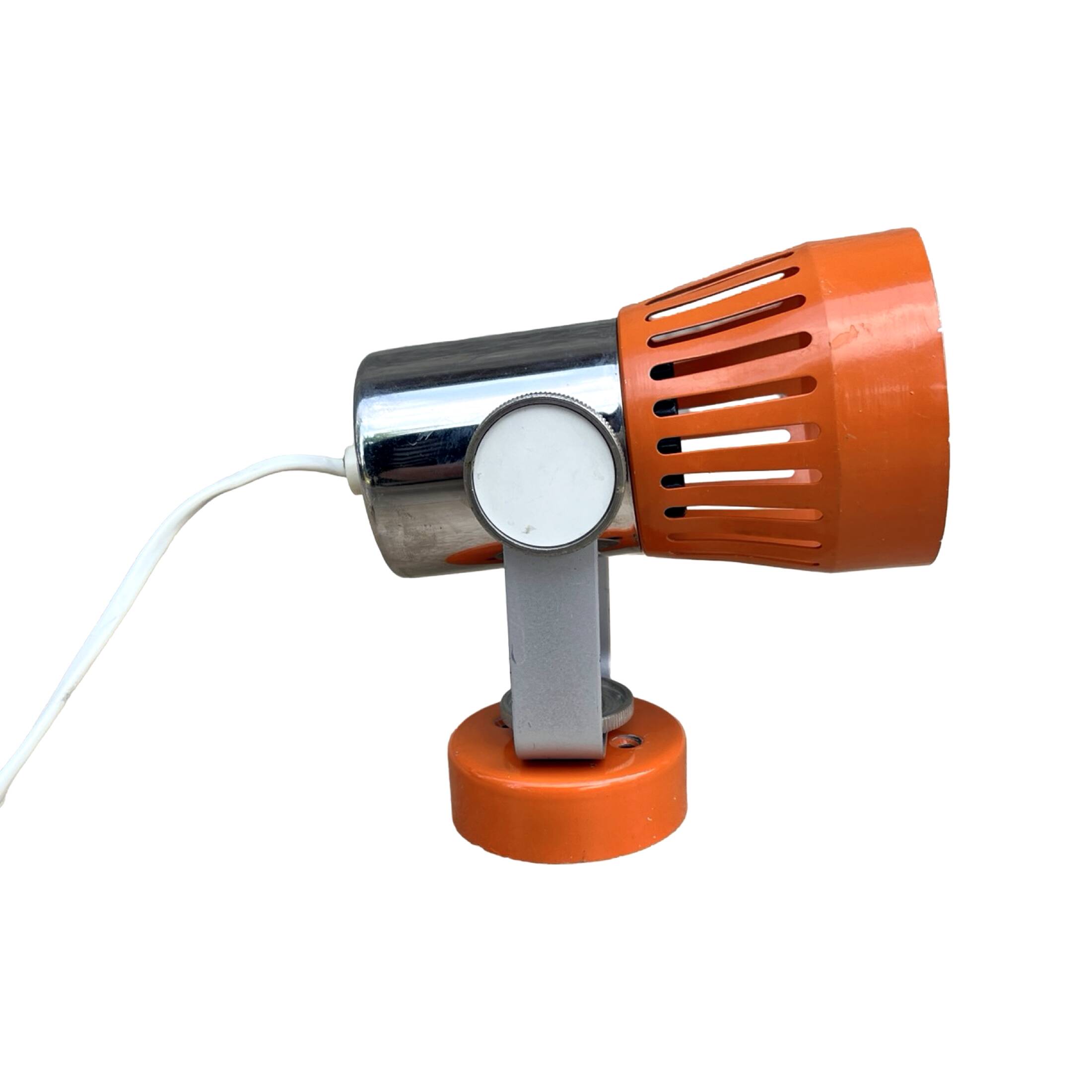 Wall lamp, sconce, designed by Pavel Grus, Czechoslovakia 1970s.