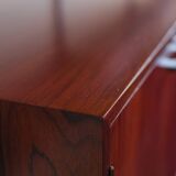 Rosewood Modular Wall Unit by Kai Kristiansen for FM Møbler, 1960s