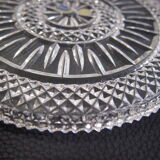 Set under flat bohemian crystal