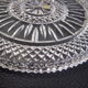 Set under flat bohemian crystal