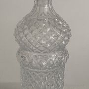 Carafe à décanter en cristal vintage 1970's